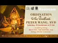 Lagu Saturday, 22 Nov 2025 - Priestly Ordination of Peter Wang, SVD - Online Mass