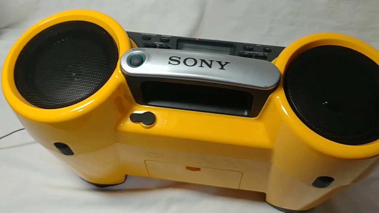 Sony CFD-980 AM/FM CD Cassette Corder Mega Bass Boom Box