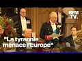 Download Lagu Banquet royal au château de Windsor: les discours du roi Charles III et de Donald Trump