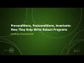 Preconditions Postconditions Invariants How They Help Write Robust Programs - Andrzej Krzemienski