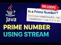 Prime Number in Java Using Stream API No Loops Needed