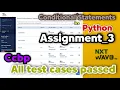 Assignment-3 conditional statements in python ccbp Nxtwave assignments