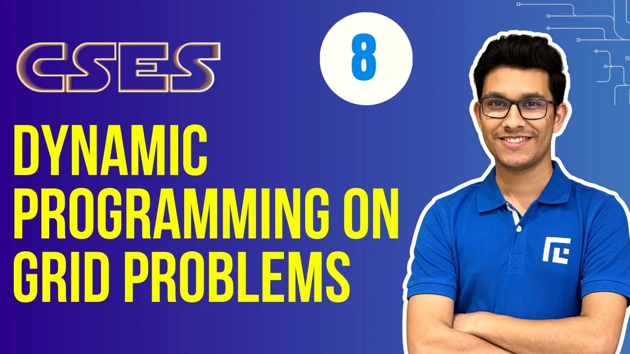 DP-8 Grid Problems in Dynamic Programming | Competitive Programming | DSA - YouTube thumbnail