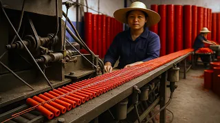 Inside A Chinese Firecracker Factory How Fireworks Are Really Made 