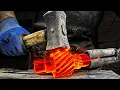 Download Lagu From Transmission Shaft to Damascus Knife | Forging a High-Carbon Steel Blade