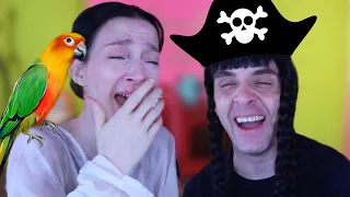 We Turned Ourselves Into Pirates Of The Caribbean Characters 🏴‍☠️