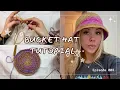 Quick Easy Crochet Bucket Hat Tutorial Magic Circle or magic ring
