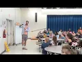 Chris Long pays visit Scottsville students donates books as part of literacy program