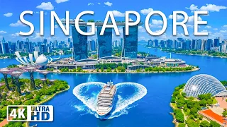 Singapore 4K – Discover the Beauty of Marina Bay & Tropical City Life with Deep House Chill