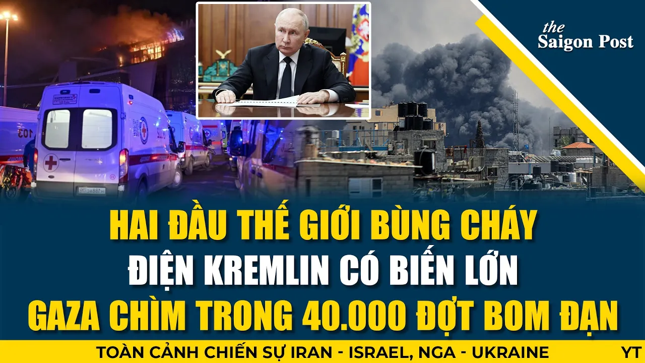 Outline Video BIẾN LỚN Ở ĐIỆN KREMLIN 8/10: XE CẢNH SÁT VÀ CỨU THƯƠNG ÙN ÙN ĐỔ VỀ!!!