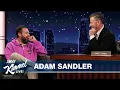 Adam Sandler on Playing Basketball with Timothee Chalamet Hating Suits Doing Serious Roles