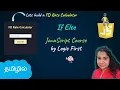 If Else FD Rate Calculator JavaScript Course Logic First Tamil