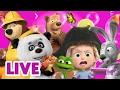 Download Lagu 🔴 EN DIRECT 🐻👱🏻‍♀️ Masha et Miсhka ✨ Regardez TOUS les épisodes MAINTENANT ! 🏡 🐺