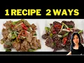 Fried vs sauteed Mongolian Beef
