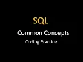 SQL Common Concepts Nxtwave Coding Practice