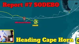 World on Water Closing Cape Horn Report #7 SODEBO Jules Verne Attempt. Current IDEC Position.