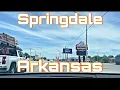 Springdale Arkansas - City Tour Drive Thru
