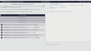 Intermediate Algorithm Scripting Drop it