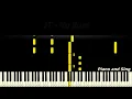 JT - No Bars (Piano Version, Tutorial, Lyrics, Karaoke)