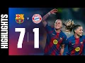Download Lagu HIGHLIGHTS | FC BARCELONA 7 vs 1 BAYERN MUNICH | UEFA WOMEN'S CHAMPIONS LEAGUE 🔵🔴