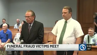 Funeral home fraud victims meet with state s attorney ahead of court dates