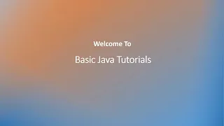 Understanding Static Data Members and Static Blocks in Java Basic Java Tutorial