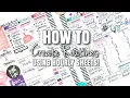 How To CREATE A ROUTINE Using Hourly Sheets At Home With Quita