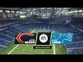 Bears vs Lions Week 11 Simulation Madden 24 Rosters