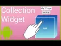 App Widget Part 5 - WIDGET STACKVIEW LISTVIEW ON CLICK LISTENER