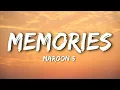 Maroon 5 - Memories (Lyrics)