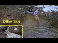 Unclogging Completely Clogged Culvert Releasing Tons Of Sand And Rocks