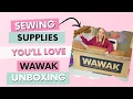 Wawak Sewing Supplies Unboxing - Find All Your Sewing Notions Here