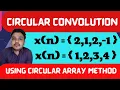 Circular Convolution DSP Using Circular Array Method Concentric Circle Method Mathspedia