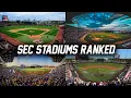 SEC Baseball Stadiums Ranked Updated 2021