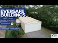 30x50 Metal Garage Building - Metal Building Reviews in Florida by Eversafe Buildings