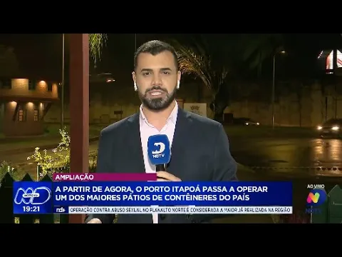 Porto Itapoá inaugura uma das maiores expansões de pátio de contêineres do Brasil