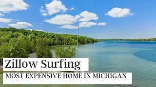 Zillow Surfing The Most Expensive Home in Michigan - Northern Michigan