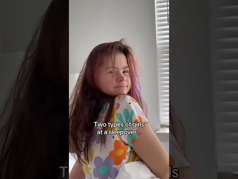 POV: You and your sister have VERY different sleepover personalities 😂😭 Which one are you? 👀👇🏼