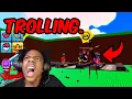 Trolling Streamers with Roblox Hacks