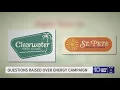 Who is behind the pro-Duke Energy campaigns in Pinellas County