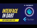 Interface in Dart Flutter implements OOP Dart Tutorial Hindi Urdu