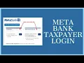 How to Login to MetaBank Taxpayer Account 2021 MetaBank Taxpayer Login Sign In