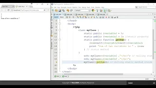 31 static Method and Constant Keyword