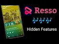 Resso music top hidden features | resso apps secret settings