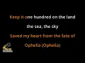 The Fate of Ophelia - Taylor Swift (Karaoke Songs With Lyrics - Original Key)
