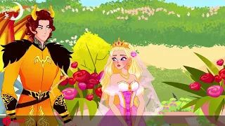 حكايات خرافية باللغة العربية The Dragon Bride عروس التنين 