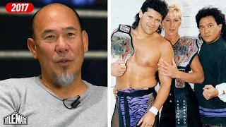 Pat Tanaka how Bad Company was created with Paul Diamond & doing nose candy during a match!