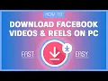 Download Lagu How to Download Facebook Videos \u0026 Reels Easily [PC/LAPTOP]