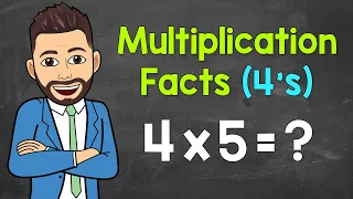 4 s Multiplication Facts Practice Multiplying by 4 Math with Mr J