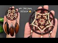 Dreamcatcher tutorial step by step DIY New Weaving Technique Dream Catcher Car accessories